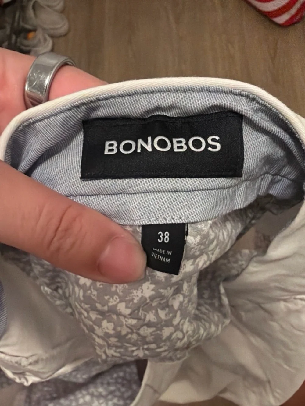 Bonobos White Flat-Front Chino Shorts